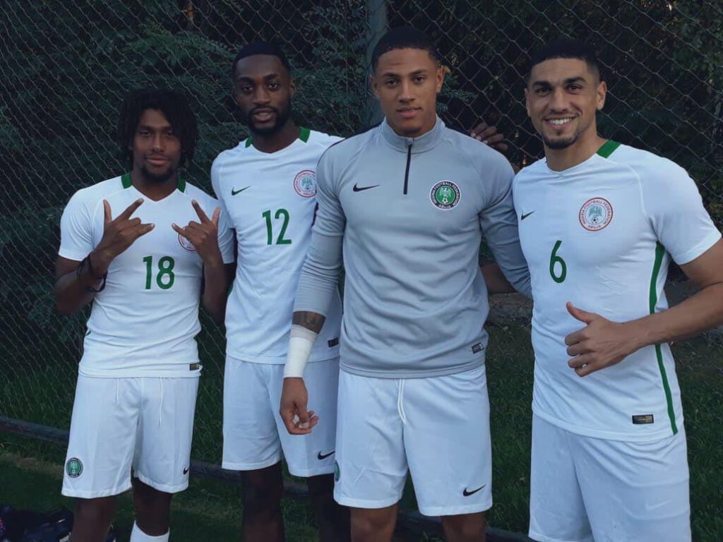 Maduka Okoye, second from right.